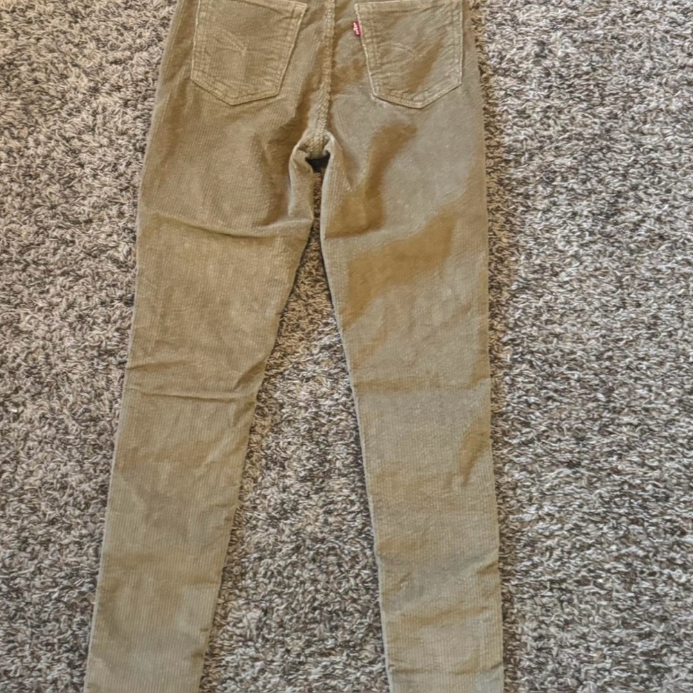 Levis Mens Corduroy Pants 28x30 Irregular Brown/Tan - Picture 6 of 7